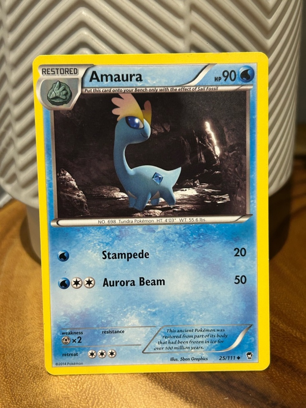 Pokemon Amaura, 2014, Collectible, Fan Favorite
